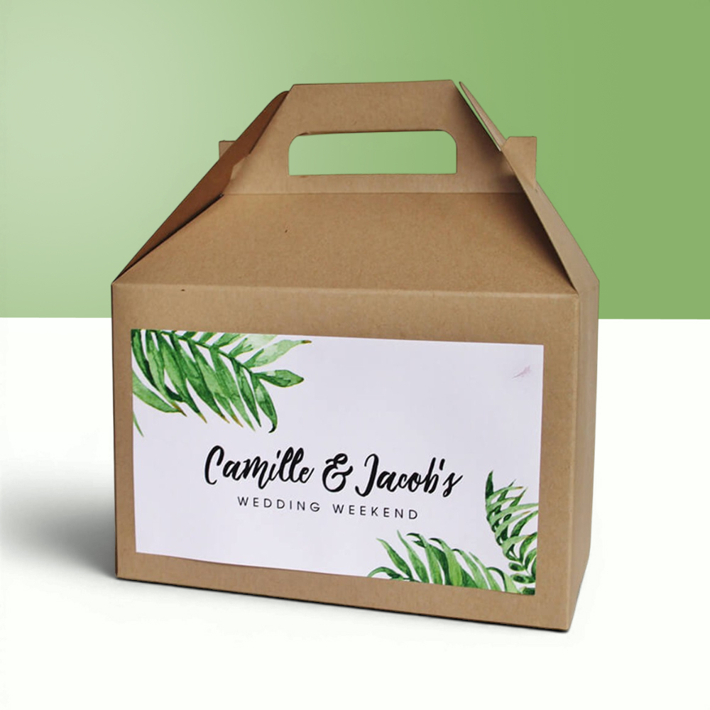 Custom Kraft Gable Boxes