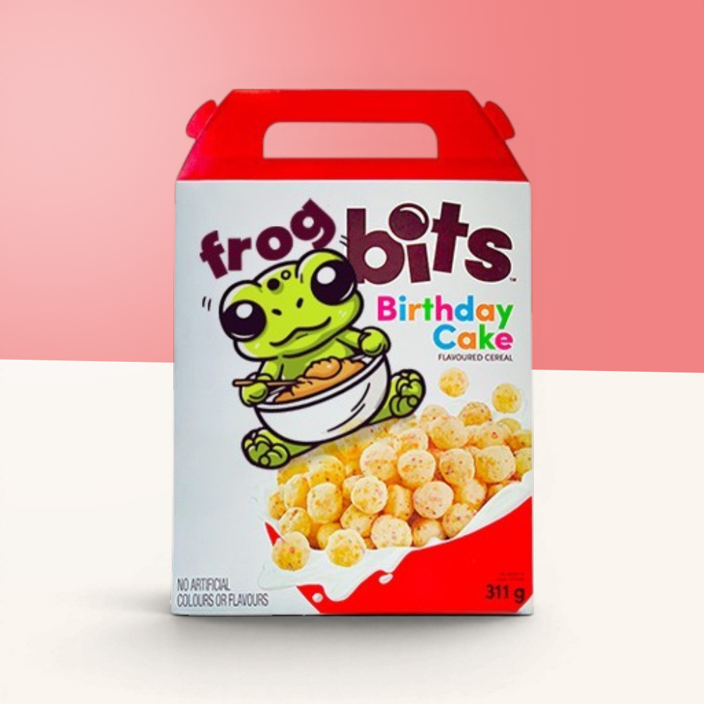 Cereal With Frog On Box