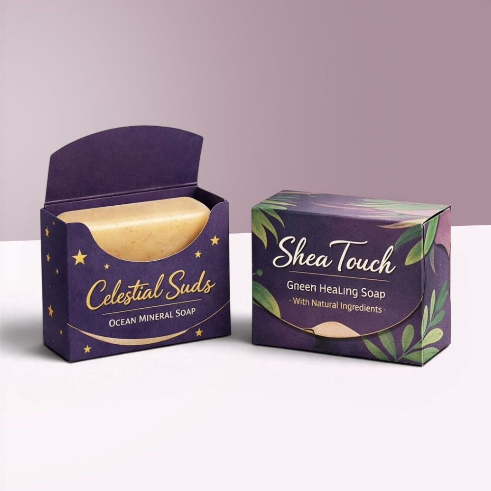 Custom Bar Soap Boxes