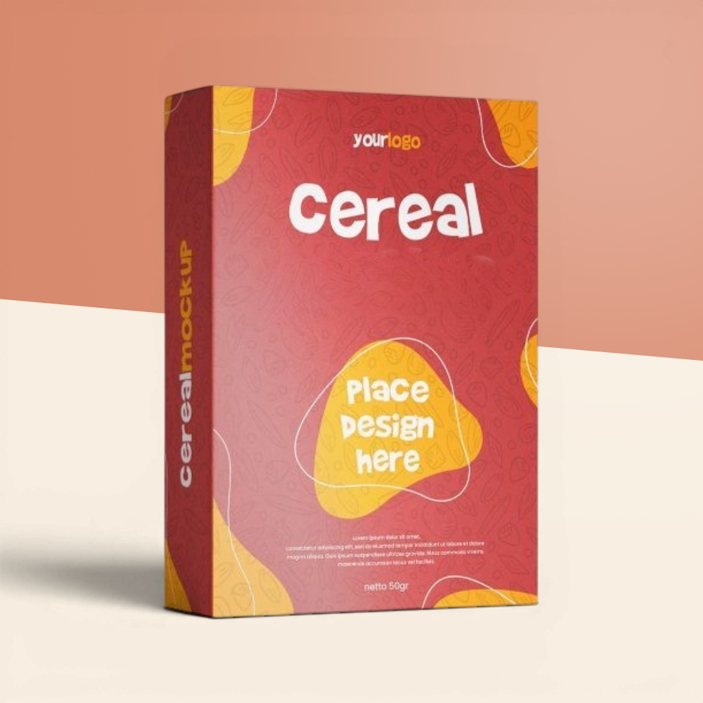 Custom Printed Cereal Boxes