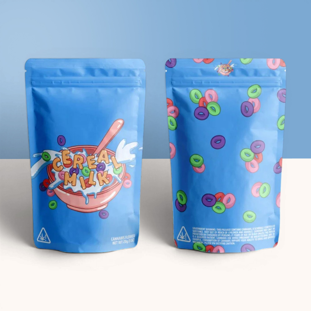 Custom Child Resistant Mylar Bags