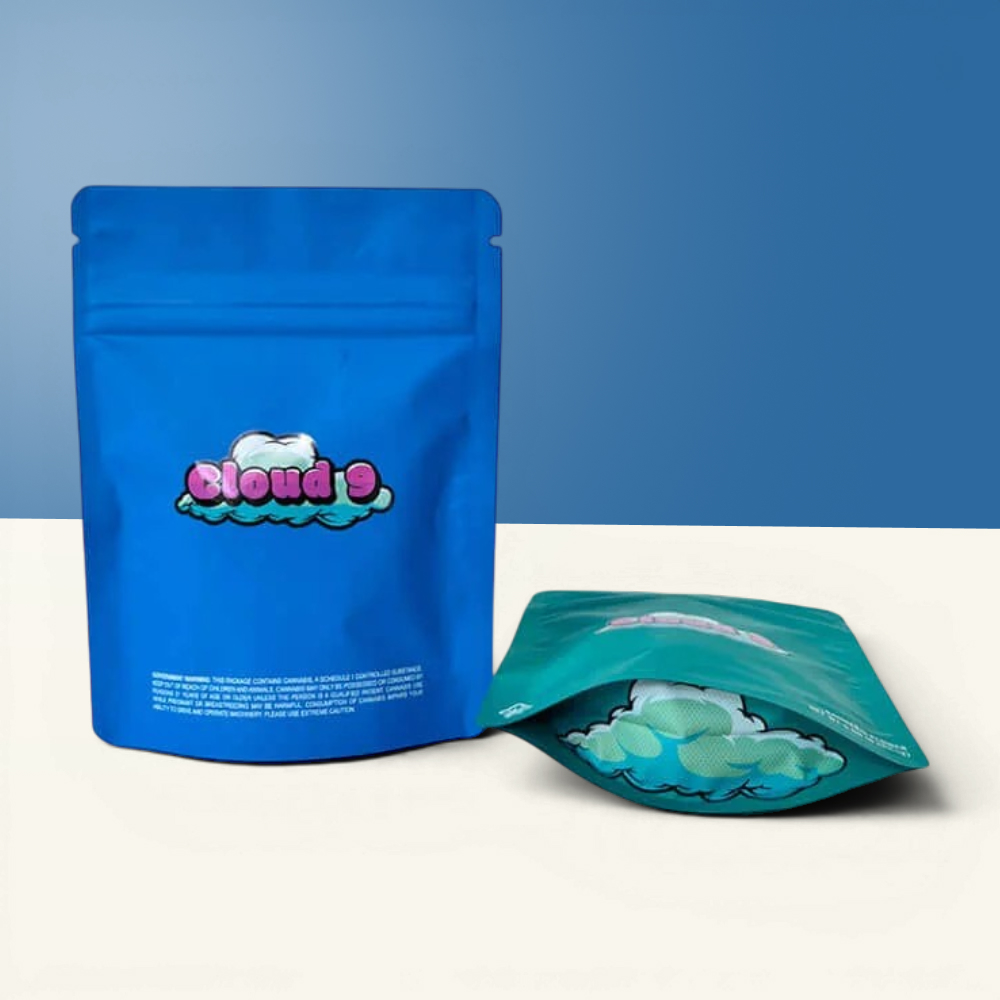 Custom Child Resistant Mylar Bags