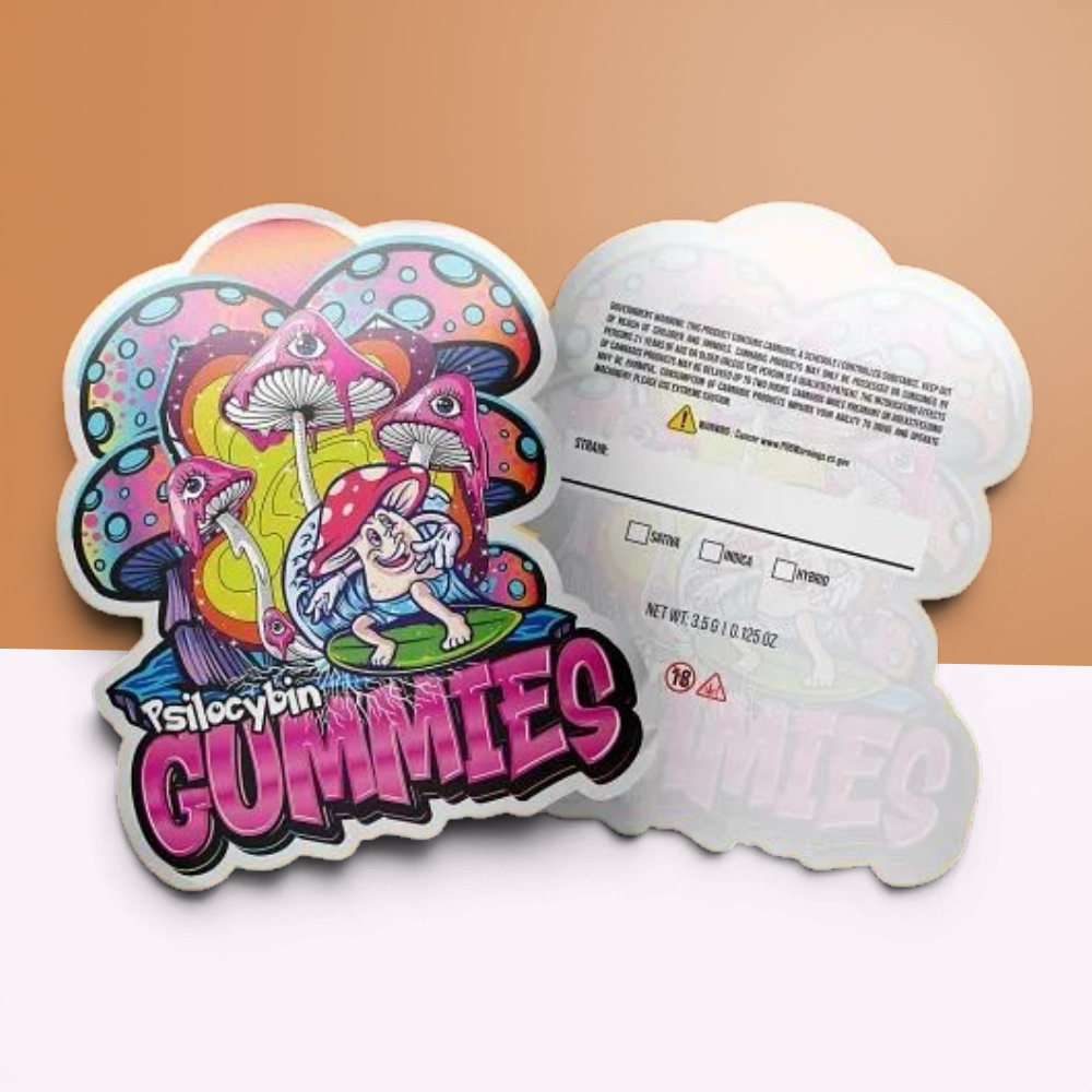 Custom Die Cut Mylar Bags