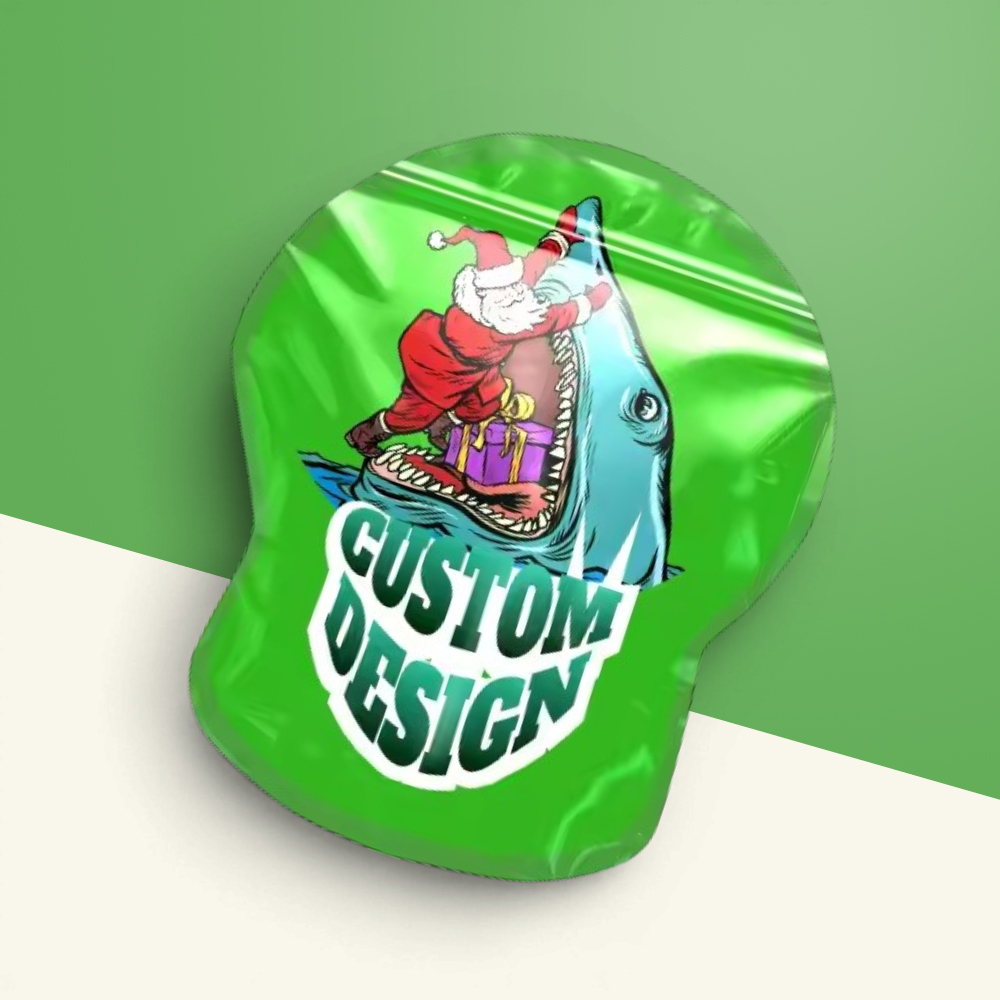 Custom Die Cut Mylar Bags